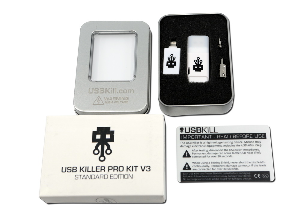 USBKILLER V3 USB Killer with Switch USB Computer Killer Pulse Generator